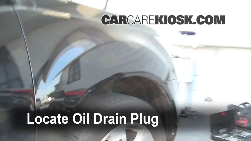 2009 Acura MDX 3.7L V6 Oil Change Oil and Oil Filter